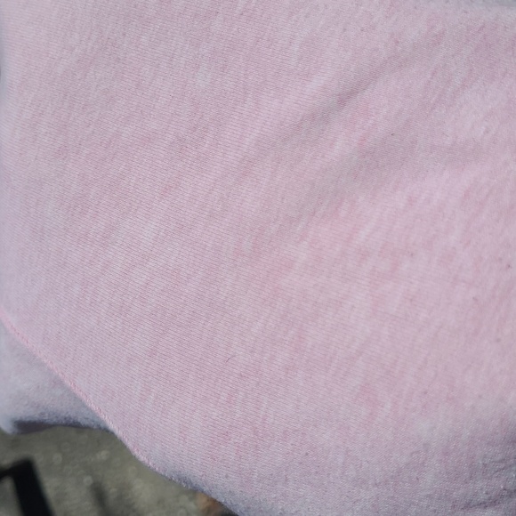 Talbots Petites: Pale Heathered Pink 3/4 Sleeve, Boat Neck, 100% Cotton Shirt MP - Picture 10 of 14